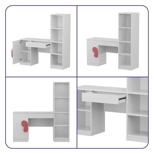 Image of Wakefit Blocksy Engineered Wood Study Table