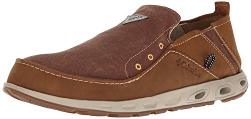 Columbia PFG Men's Super Bahama Vent PFG Boat Shoe, Elkcry, 7 Regular US