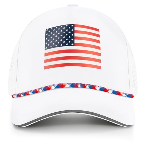 Image of Oversize XL XXL XXXL American Flag Trucker Hat, 250th Anniversary Snapback Hats, Large USA Baseball Cap for Men Big Heads