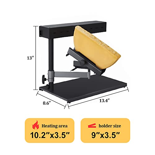 Yuewo CM-BM Raclette Cheese Melter Commercial Electric Raclette Machine Swiss Dish Maker Demi Melting Warmer thumb #1