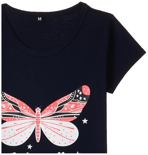 Image of T2F Girls Cotton Printed Regular Fit T-Shirt (Pack of 5)