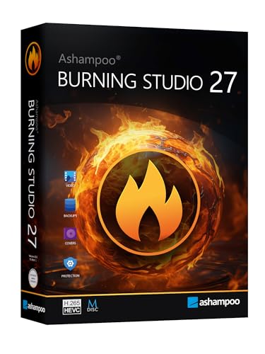 Burning Studio 27 - Brennen - Kopieren - Sichern Das Multimedia Genie für Filme, Fotos, Musik und Daten für Windows 11 / 10