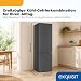 Exquisit Kühl-Gefrierkombination No Frost 378 L - Inox