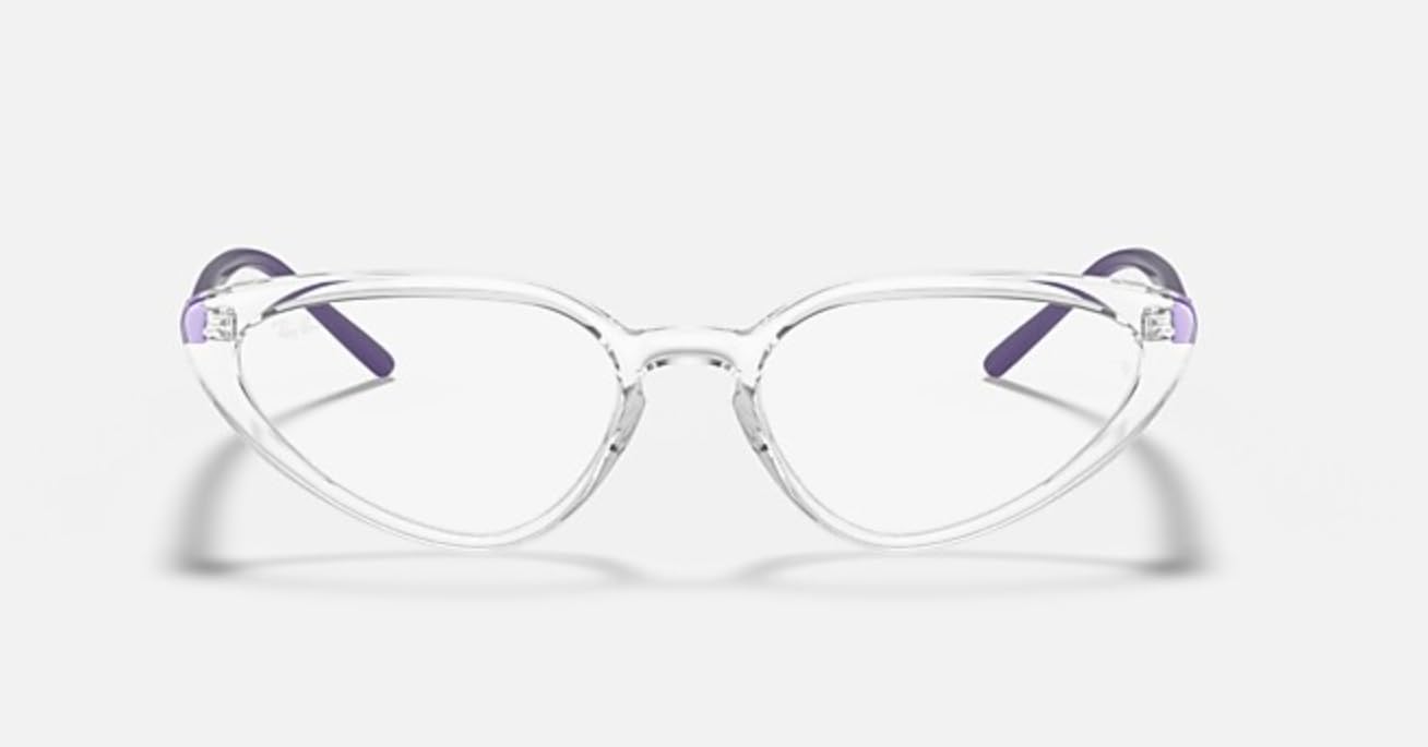 Ray-Ban Rx7188 prostokątne oprawki do okularów korekcyjnych
