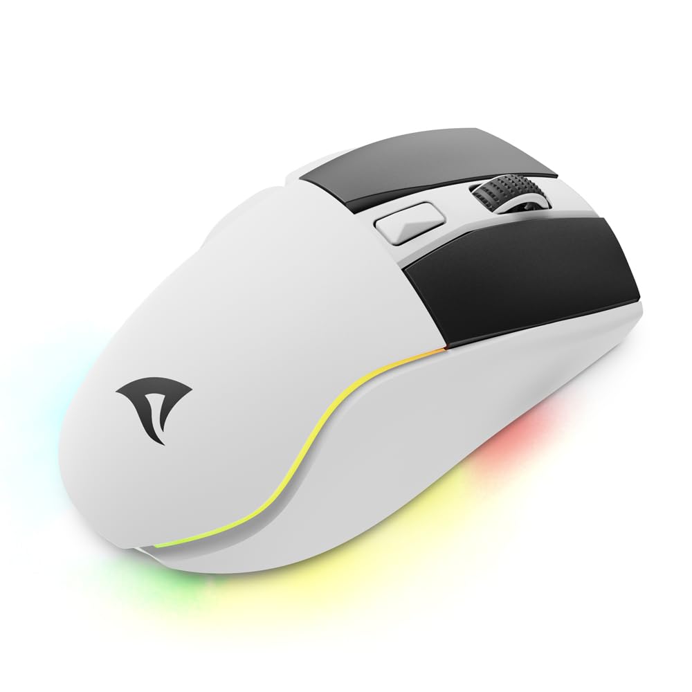 Sharkoon SGM50W mouse Giocare Mano destra RF Wireless + USB Type-A Ottico 6400 DPI