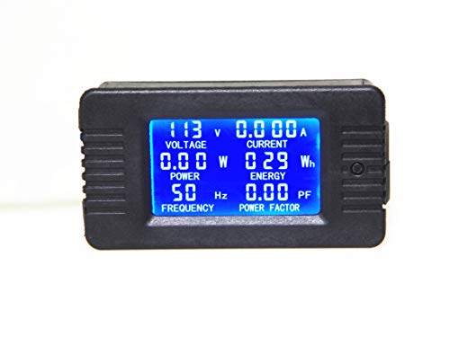 Image of AC Current Voltage Amperage Power Energy Panel Meter LCD Digital Display Ammeter Voltmeter Multimeter Current CT AC 80-260V 100A