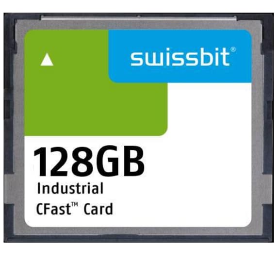 SFCA128GH2AD4TO-I-LT-246-STD, Memory Cards Industrial CFast Card, F-50, 128 GB, MLC Flash, 40C to +85C