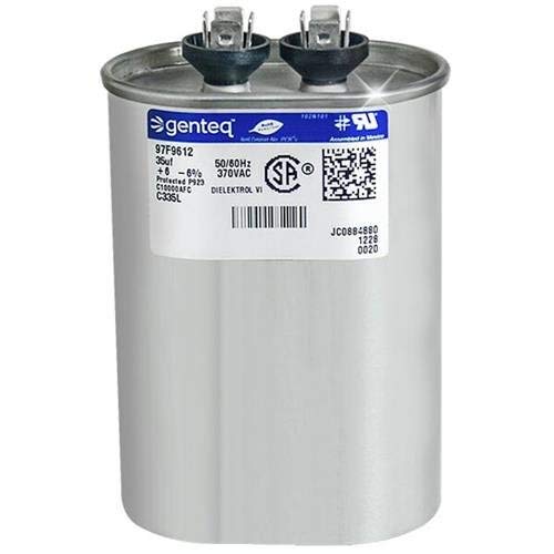 HC91CA035-35 uf MFD 370 Volt VAC - Payne Oval Run Capacitor Upgrade