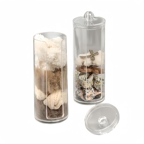 MAKETOMONEY カチューシャスタンド シュシュ 収納スタンド シュシュホルダー ヘアゴム アクリル製 収納ホルダー ジュエリー収納 透明 ヘアバンド展示 可愛い おしゃれ ヘアアクセサリー収納ボックス 整理 収納ボックス (とうめいしょく,1個)