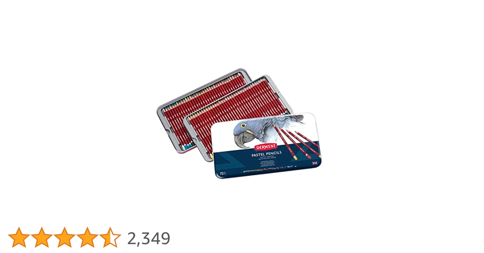 Derwent ダーウェント 色鉛筆 パステルペンシル 72色セット DERWENT ダーウェント パステルペンシル 72色セット | ゆめ画材