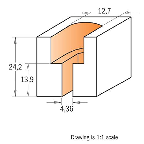 CMT Orange Tools 913.201.11 - Countersink Bit -Hw- S=8 D=4.36/11.1, Steel - Image 4