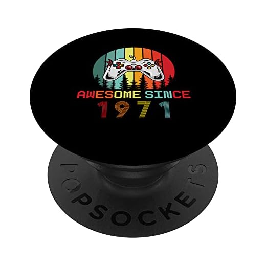 Impresionante Desde 1971 Cumpleaños 1971 Vintage 1971 Año PopSockets PopGrip Intercambiable