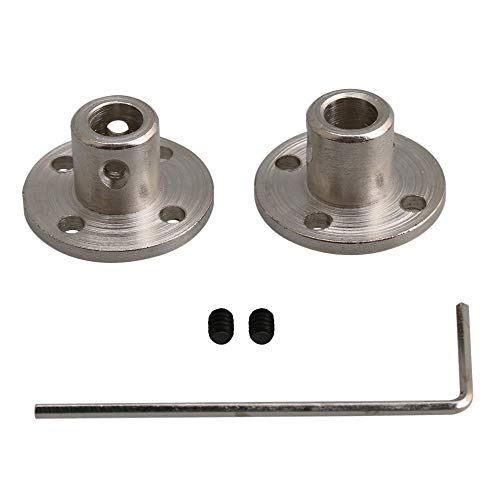 Mxfans - 2 connettori rigidi a flangia per albero