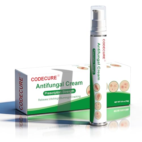 Antifungal Skin Cream - Antifungal Cream, for Athlete's Foot, Jock Itch and Ringworm Care - Mild Formula - Suitable for Feet and Body (18G 1-Pack)