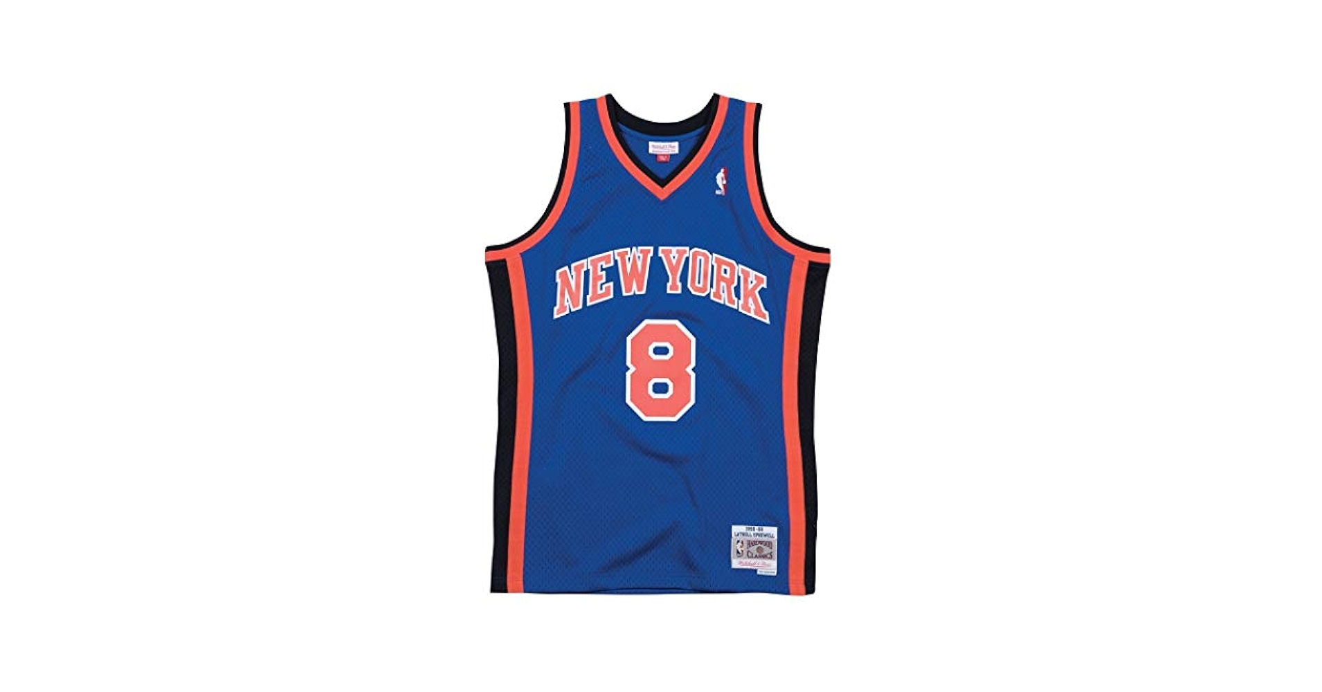 NEW YORK SPREWELL ユニフォーム 8 2002-03 New York Knicks Sprewell #8 Reebok Jersey (Alternate) Y