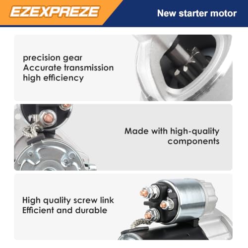 Image of Ezexpreze MIA11732 New Starter for John Deere Gator UTV XUV OE#19119, 435-517, D6GC201, 211630751, 495858, SVA0011, 41040024