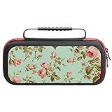 wiener rosengarten Hohe Qualität: Starke EVA-Schutzhülle für Nintendo Switch vor versehentlichen Stößen, Stürzen und Kratzern. Weiches Samtfutter schützt den Schalter vor täglichen Kratzern, Stößen und anderen Stößen.
