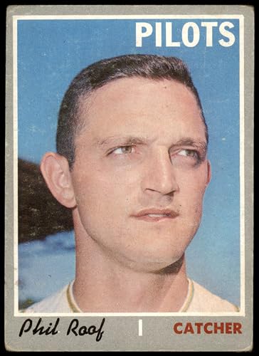 1970 Topps #359 Phil Roof Seattle Pilots (Baseball Card) POOR Pilots