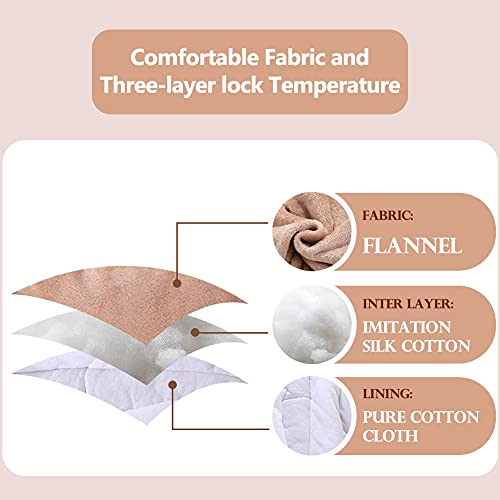 ALLAIBB Baby Newborn Snowsuit Winter Hooded Footie Fleece Jumpsuit for Infant Girls Boys4