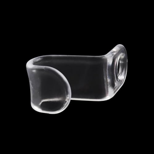 Miniatura 2 de GSHLLO 50 ganchos de plástico transparente para colgar ropa, ganchos de conector para ahorrar espacio, clips extensores, organizador en cascada