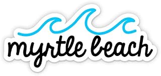 Squiddy Myrtle Beach - Vinyl Sticker Decal for Phone, Laptop, Water Bottle (2.5" Wide)