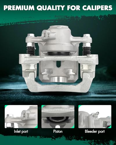 Image of SCITOO - Rear Right Disc Brake Caliper Assembly w /Bracket For Subaru