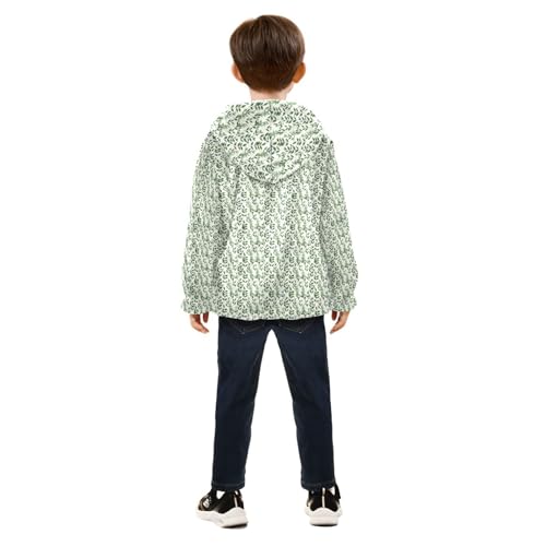 Leaf Boys Fleece Coat,Children's Zip-Up Hoodie Jacket,Baby Warm Fashion Outerwear 3-10T,A1133904
