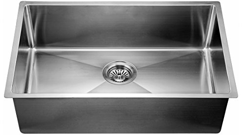 Dawn XSR311610 Undermount Extra Small Corner Radius Single Bowls