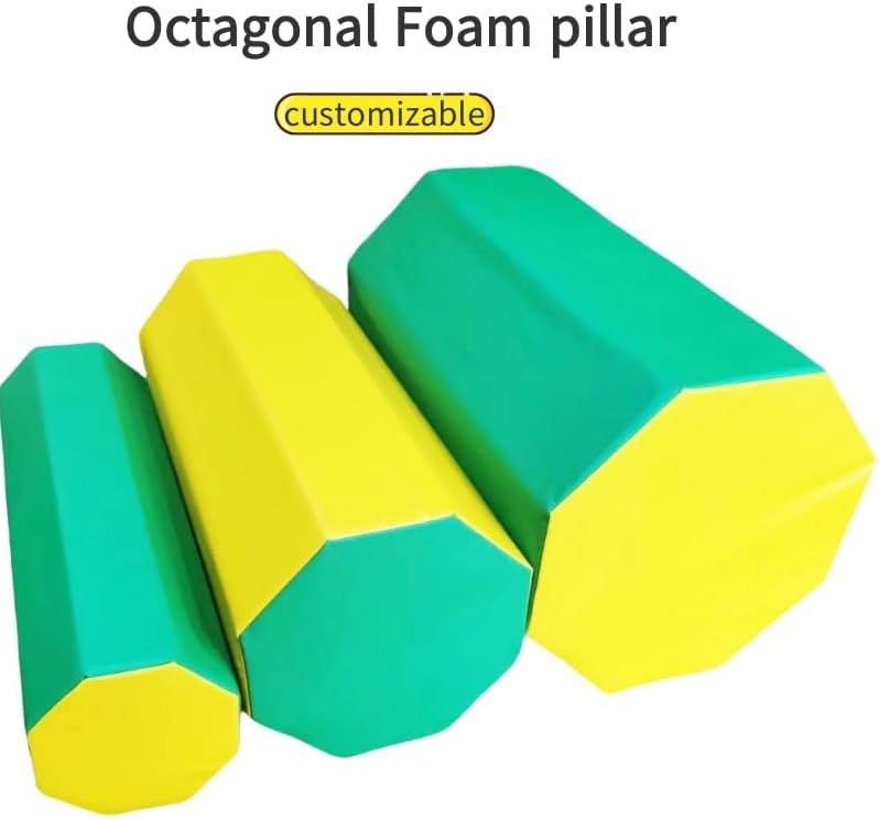 Soft foam Octagonal Pillar,Octagonal Rolling Mat,Gymnastics flip column,Octagonal tumbler,Gymnastics mat