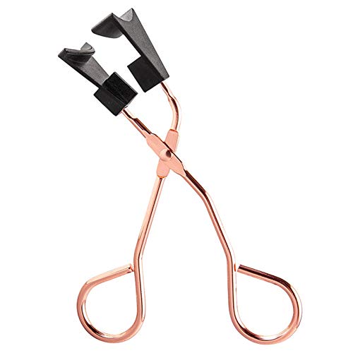 shlutesoy Eyelash Curler for Women, Eye Lash Curler, Eyelash Curler Comfortable Durable Makeup Tool Women Eyelash Clip for Magnetic False Eyelash Rose Gold