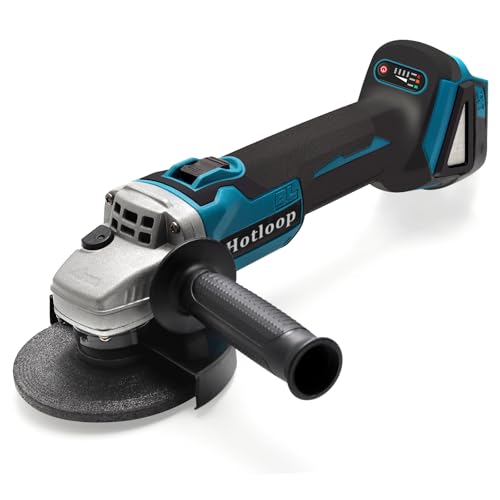 Cordless Angle Grinder for Makita 18V Battery, Angle Grinder with 3 Speed Adjustable 7000 RPM Brushless Motor, 3 PCS 4-1/2