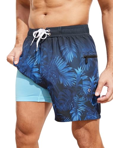 Save 50% on SILKWORLD Men's Quick-Dry Swim Trunks with Code NJYNWPIX