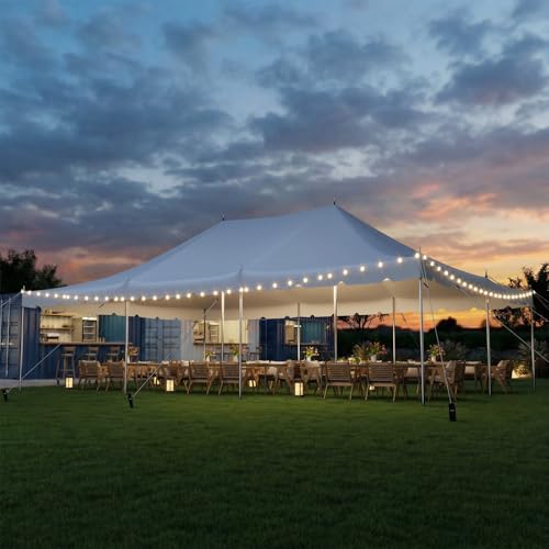 EROMMY 20x30ft Pole Party Tent, Weekend Canopy Heavy Duty...