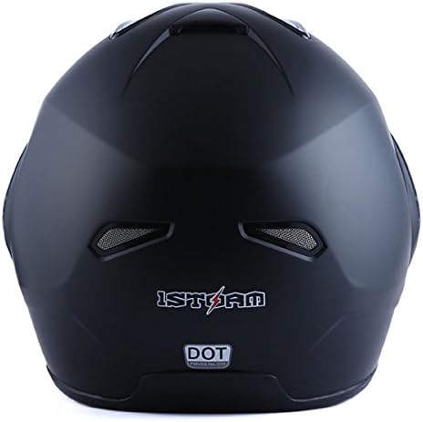 Miniatura 8 de 1Storm - Casco modular de motocicleta con doble visera, protección de toda la cara contra rayos solares