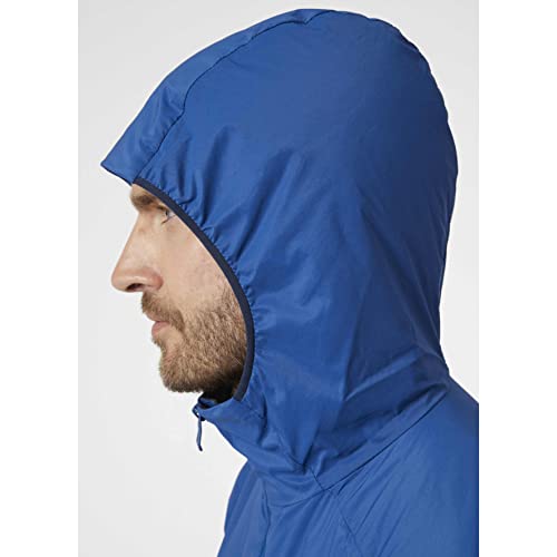 Helly-Hansen Jaqueta masculina Odin com capuz elástico e isolamento leve, 606 Fjord profundo, média