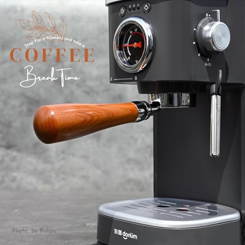 Image of 51mm Bottomless Portafilter, 3 Ears Espresso Portafilter for Gevi, Capresso, DONLIM, Mr. Coffee Cafe Barista, Bella Pro Series, Swan Nordic Espresso Machine