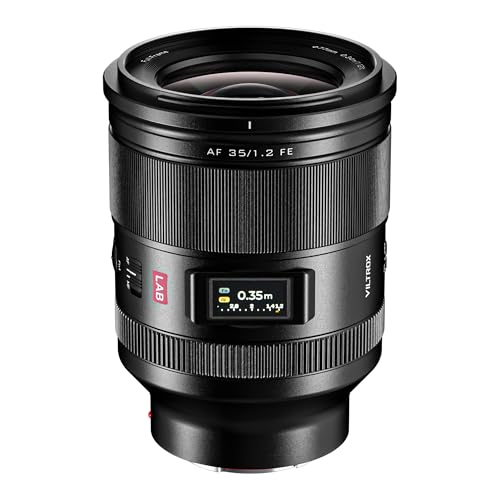 VILTROX AF 35mm F1.2 LAB FE�����Y Sony E�}�E���g�p 35/1.2 LAB FE �t���t���[������a�v���C�������Y �n�C�p�[VCM AF���[�^�[�t�� �f���A���t���[�e�B���O�t�H�[�J�X �|�[�g���[�g ��Ɠx �r�f�I�B�e�ɍœK