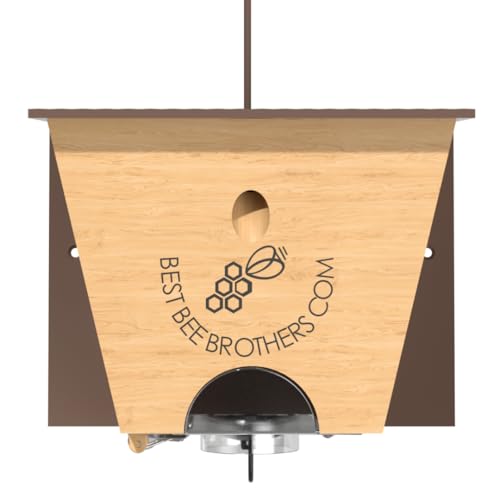 Best Bee Brothers Turbo Trap 2.0 Carpenter Bee Trap Brown 1 Pack