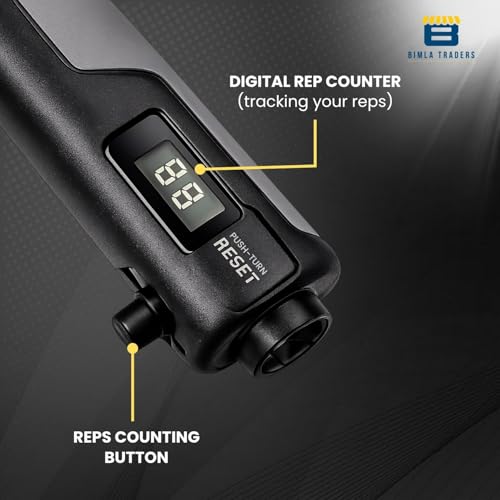 Image of Btag Advanced Hand Grip Exerciser with Counter - Heavy-Duty 100 KG Forearm & Wrist Strength Trainer (Black)