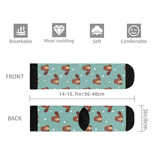 Image of Jedenkuku Novelty Fun Crew Socks Fashion Comfortable Men'S And Women'S Socks