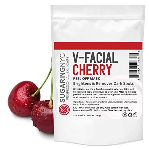Sugaring Nyc SUGMASKHYL Vajacial Mask Cherry With Cherry Micro Elements V-Facial 7Oz 200G cover