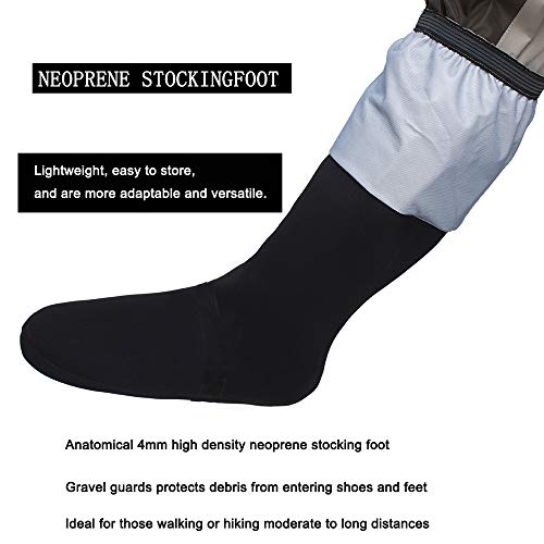 Kylebooker Angler Watvögel Angelhose Wathose Herren Anglerhose Atmungsaktiv Fliegenfischen Angelbekleidung Erschwingliche Brust Wathosen