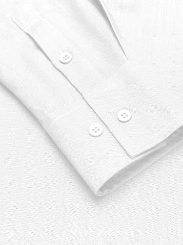 Image of BE ACTIVE Men's Cotton | Regular Fit Casual Mandarin Collar | Long Length Full Sleeves | Solid Indian Kurta