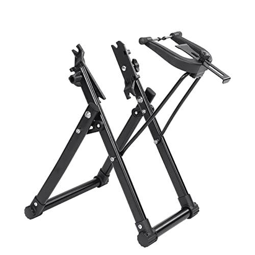 Wakects Soporte de rueda para bicicleta, rueda de bicicleta Dispositivo de elevación centrífugo Mantenimiento Inicio Ruedas Centrares Soporte Herramienta de reparación de bicicletas