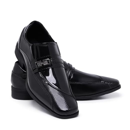 Sapato Social Masculino Bico Fino Elegante Pull On 835 (Preto, BR, Adulto, Numérico, 44)