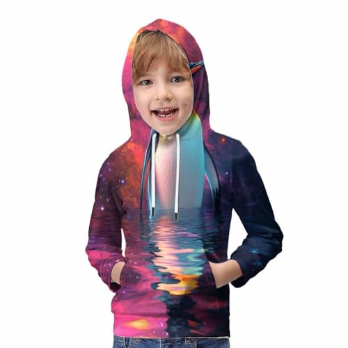 Sweat à capuche pingouin cosmos cadeau idéal anniversaire ado