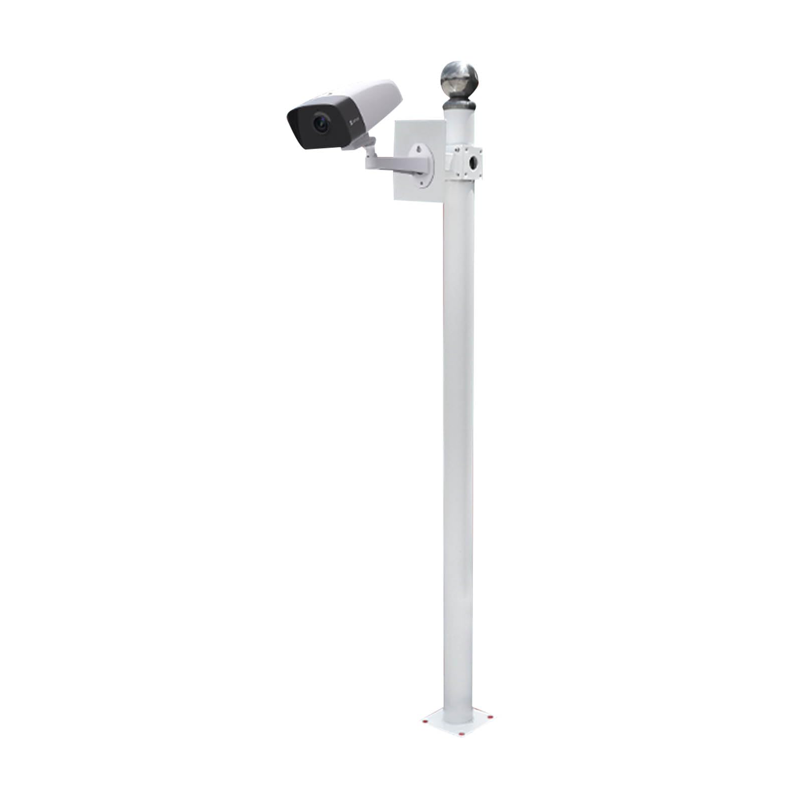 Support de caméra dôme universel, support réglable en aluminium pour la surveillance intérieure et extérieure, idéal pour les écoles, les parkings, les métros