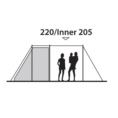 Outwell Montana 5P Familienzelt