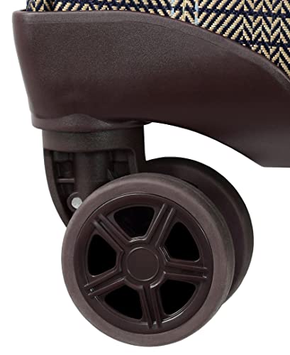London Fog Brentwood Ii 20" Expandable Spinner Carry-On, Cappuccino, Inch #TOP2