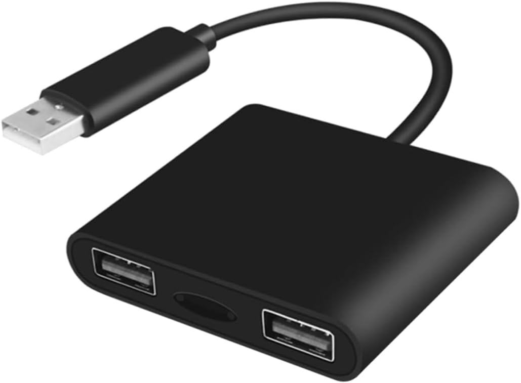 Gatuida 3pcs Game Controller USB Converter One Adapter USB Hub Lasting Material